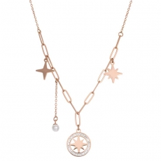 iXXXi Collier Sparkle rosegold (45+5cm)