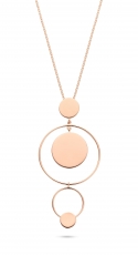 SPIRIT ICONS Allure Kette 70cm silber rosevergoldet