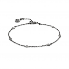 SPIRIT ICONS Obsession Armband silber grau rhodiniert