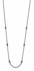 SPIRIT ICONS Obsession Kette 45cm silber grau rhodiniert