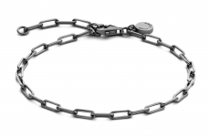 SPIRIT ICONS Echo L Armband silber grau rhodiniert