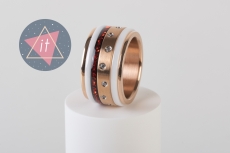 iXXXi Kombi 12 mm rosegold 14 Zirkonia light siam