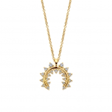 SPIRIT ICONS Empress Kette 45cm silber vergoldet