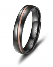 Black Titanium Modell Herrenring H-BT-05