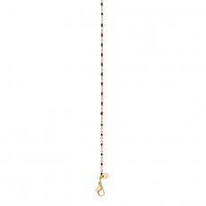 iXXXi Kette Black Beads 50+5 cm