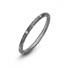 SPIRIT ICONS Taste Chic Ring silber grau rhodiniert