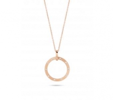 SPIRIT ICONS Raw Kette 45cm silber rosevergoldet