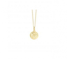 SPIRIT ICONS Sunset Kette 45cm silber vergoldet