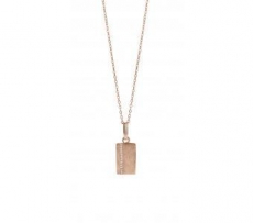 SPIRIT ICONS Street Kette 45cm silber rosevergoldet