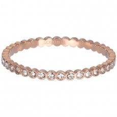 iXXXi Füllring Small Circle Stone rosegold