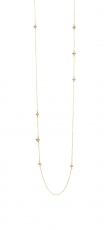 SPIRIT ICONS Toxic Kette 90cm silber vergoldet