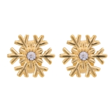 iXXXi Ohrstecker Snowflake gold