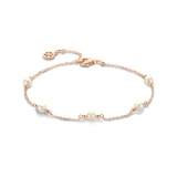 SPIRIT ICONS Athena Armband silber rosevergoldet mit Süßwasserperlen