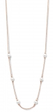 SPIRIT ICONS Athena Kette 45cm silber rosevergoldet mit Süßwasserperlen