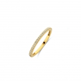 SPIRIT ICONS Chic 1,5mm Ring glänzend silber vergoldet