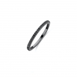 SPIRIT ICONS Chic 1,5mm Ring glänzend silber grau rhodiniert