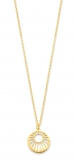 SPIRIT ICONS Peacock Kette 45cm silber vergoldet