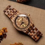 Holzkern Automatik Aristoteles (Zebrano/Zebrano)