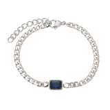 iXXXi Armband silber Classic Miracle Blue (Ø16-19cm)