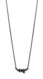 SPIRIT ICONS Aria Halskette 45cm silber grau rhodiniert mit Zirkonia