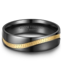 Black Titanium Modell Herrenring H-BT-03