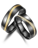 Black Titanium Modell Herrenring H-BT-03