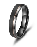 Black Titanium Modell Herrenring H-BT-04