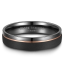 Black Titanium Modell Herrenring H-BT-04