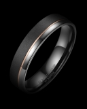 Black Titanium Modell Herrenring H-BT-04