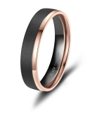 Black Titanium Modell Herrenring H-BT-06