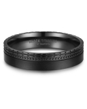 Black Titanium Modell Herrenring H-BT-10