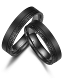 Black Titanium Modell Herrenring H-BT-10