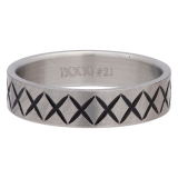 iXXXi Men Füllring 6 mm Cross Line