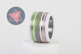 iXXXi Kombi 14 mm Keramik Rainbow Green/Pink Line