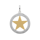 Symbol Anhänger Stern Ø 38 mm You are my sun, my moon, and all of my stars