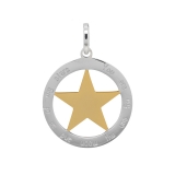 Symbol Anhänger Stern Ø 38 mm You are my sun, my moon, and all of my stars