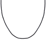 3 mm Halskette Leder (Länge 80 cm)