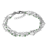 iXXXi Bracelet Ghana Green Beads