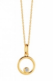 SPIRIT ICONS Infinity Kette 45cm silber vergoldet
