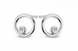 SPIRIT ICONS Infinity Ohrstecker silber