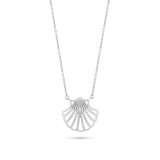 SPIRIT ICONS Shell Kette 45cm silber