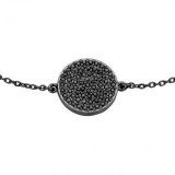 SPIRIT ICONS Energy Armband silber grau rhodiniert