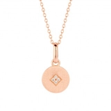 SPIRIT ICONS Shine Kette 45cm silber rosevergoldet