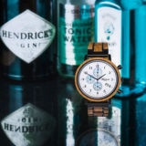 Chronograph GIN Ice mit Holzband