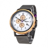 Chronograph GIN Berry mit Meshband