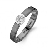 SPIRIT ICONS Life Ring silber grau rhodiniert