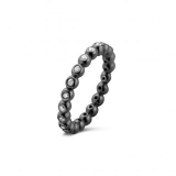 SPIRIT ICONS Orbit Ring silber grau rhodiniert