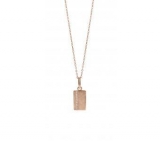 SPIRIT ICONS Street Kette 45cm silber rosevergoldet