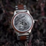 Holzkern Automatik Dubai (Mahagoni/Marmor)