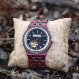 Holzkern Automatik Demokrit (Amaranth/Leadwood)